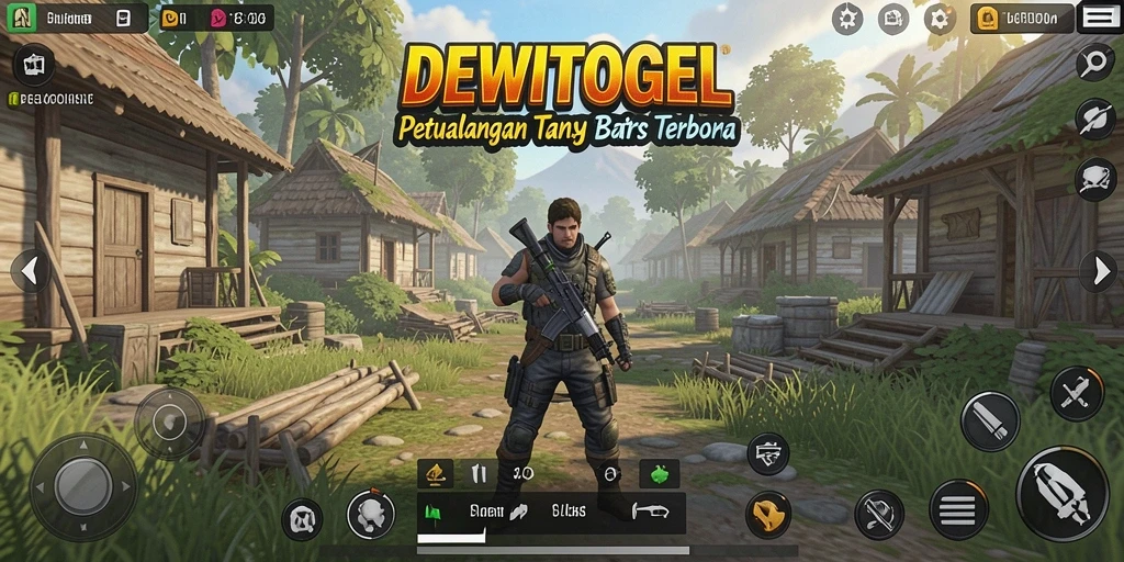Tampilan gameplay DEWITOGEL yang menakjubkan dalam dunia terbuka.