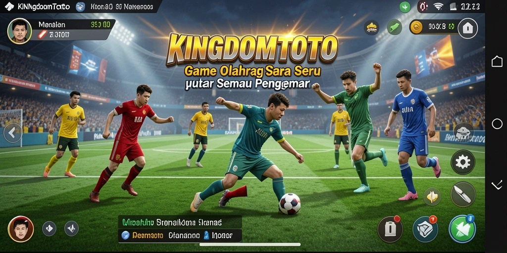 Tampilan gameplay yang mendebarkan dalam KINGDOMTOTO.