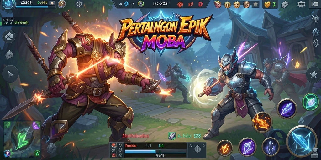 Tampilan seru gameplay epik di LOS303.