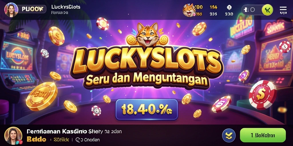 Tampilan menarik dari gameplay LUCKYSLOTS yang penuh dengan keseruan.