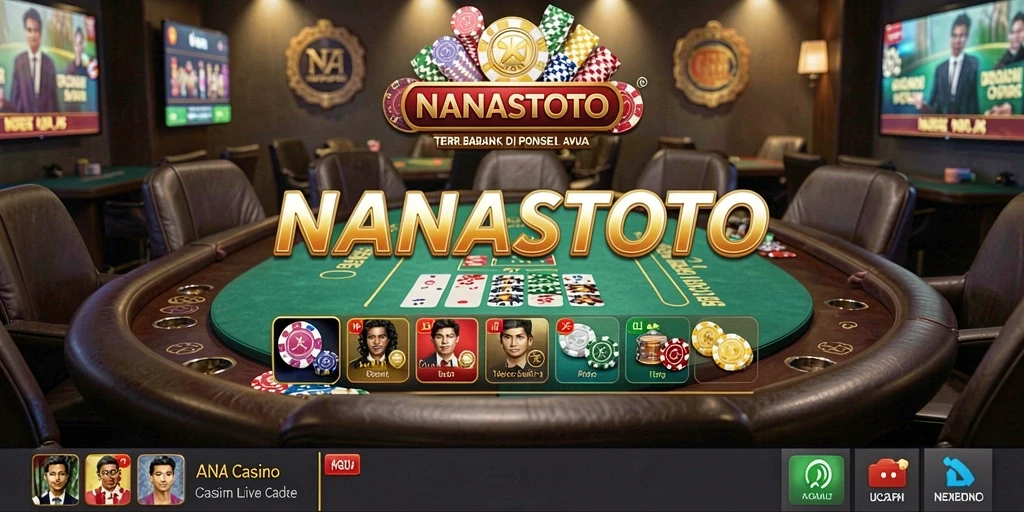 Tampilan gameplay langsung yang mendebarkan dari NANASTOTO.