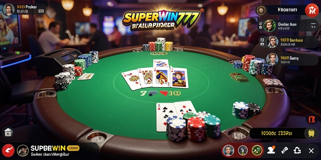 Tampilan gameplay SUPERWIN777 yang seru dan interaktif.