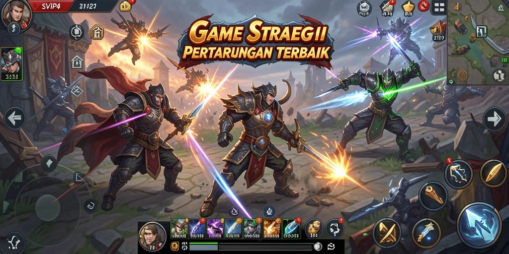Tampilan menarik dari gameplay SLG yang mendebarkan.