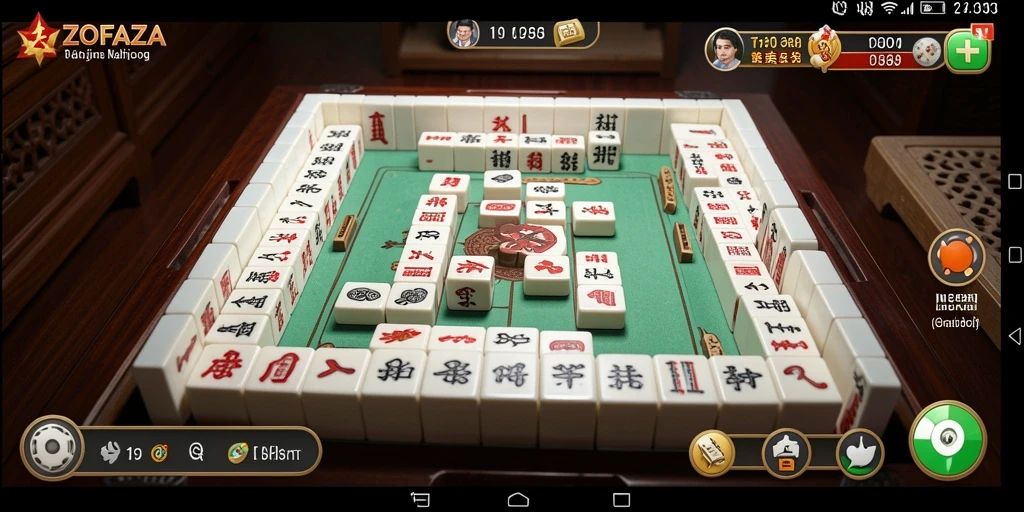 Tampilan gameplay menarik dari ZOFAZA yang penuh warna.